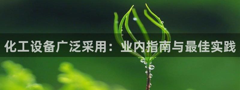 新城平台注册公司流程：化工设备广泛采用：业内指南与最佳实践